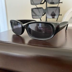 Vintage Square Black Sunglasses